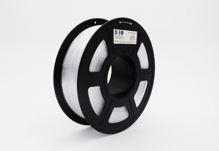 Techinit #3 – Filamento in PETG per stampante 3D – Ø 1.75 mm – Trasparente – Bobina da 1 kg